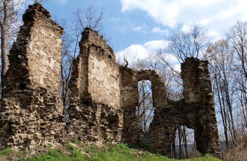 Castle Vikštejn, Radkov, Czechia, Czech Republic (Czechia)